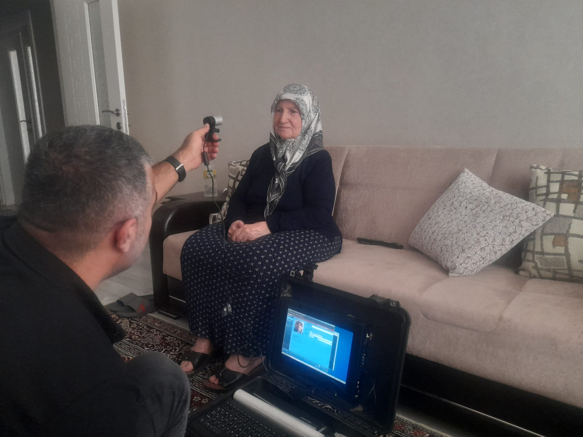 Batman’da “Evde Nüfus Hizmeti” Devam Ediyor