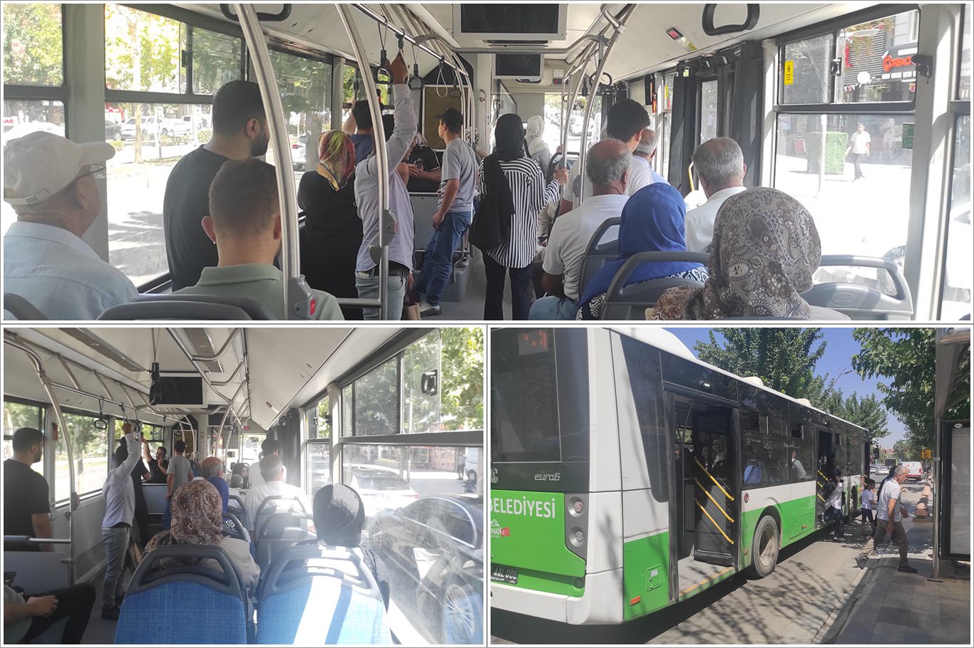 Sıcak Havada Klimasız Yolculuk Tepki Topluyor