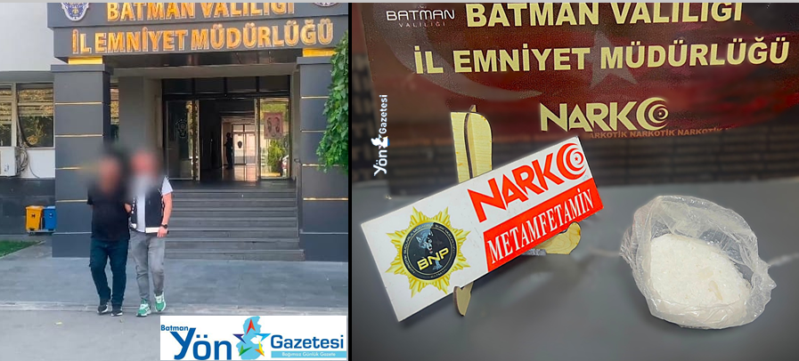 100 Gram Metamfetamin Ele Geçirildi