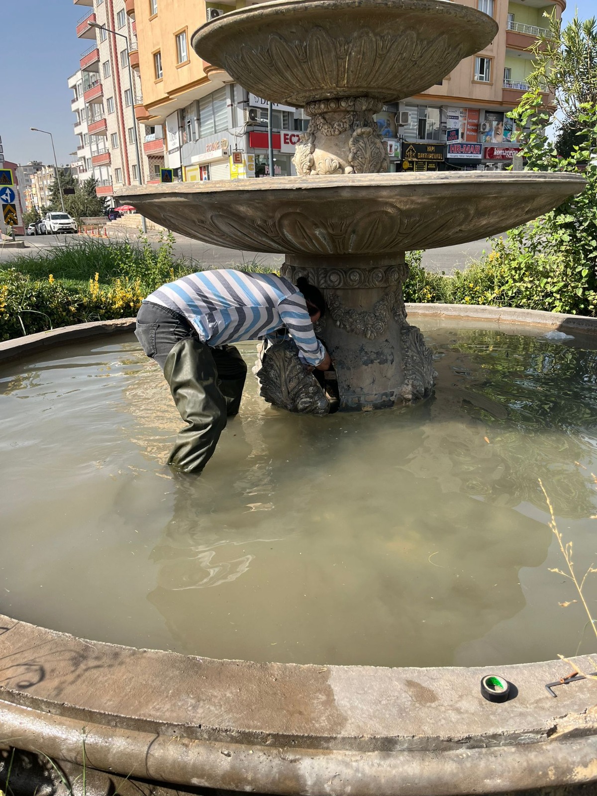 Park ve Bahçelerde Çalışmalar Sürüyor