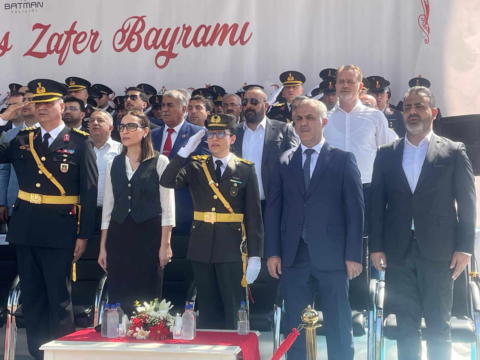 Şansi, 30 Ağustos Zafer Bayramı kutlamalarına katıldı