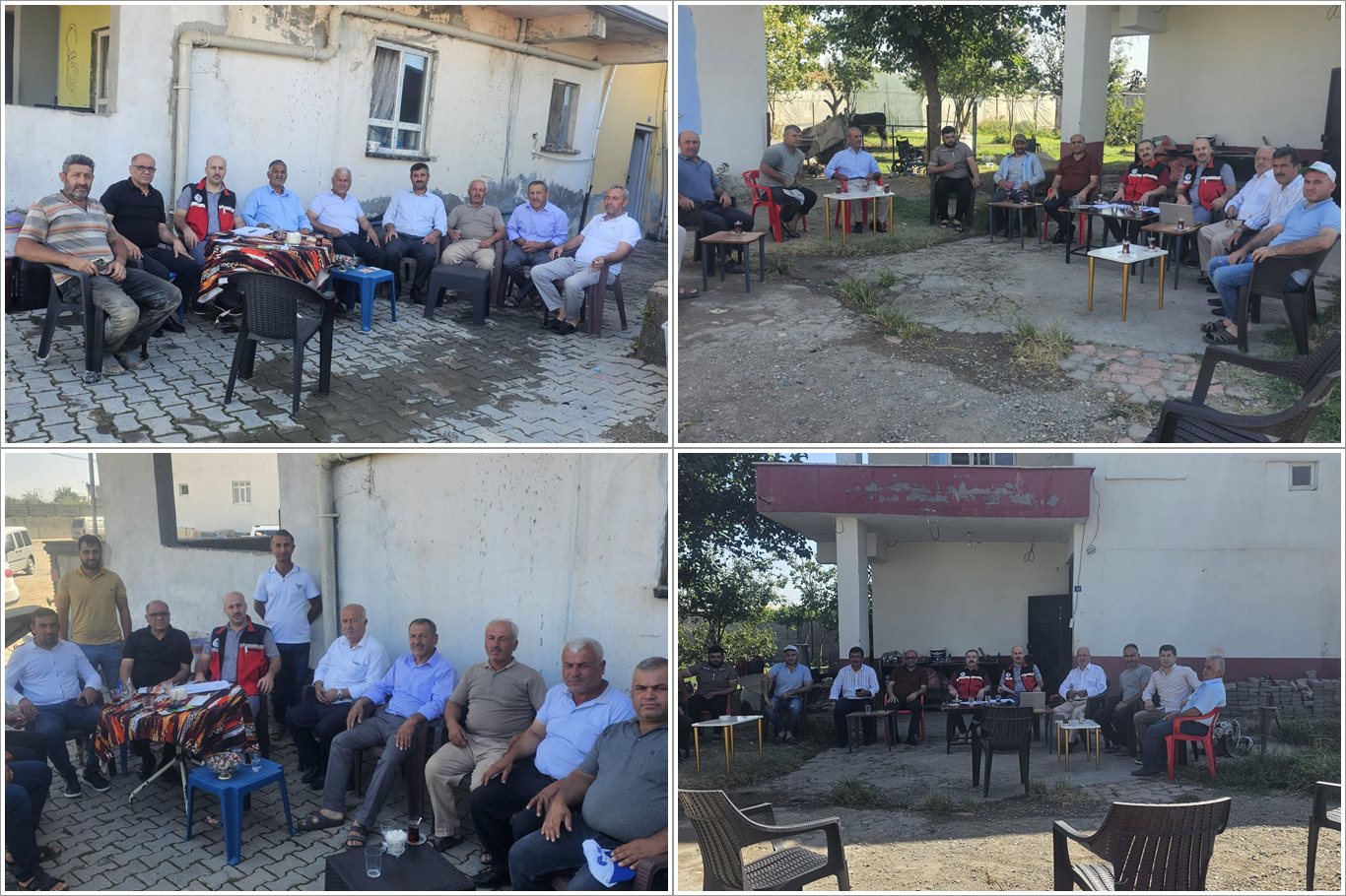 Batman’da Tarım Sayımı Bilgilendirmesi Sürüyor