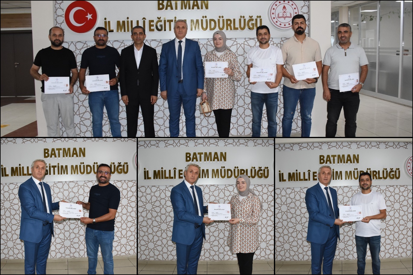 LGS Komisyonu Öğretmenlerine Başarı Belgesi