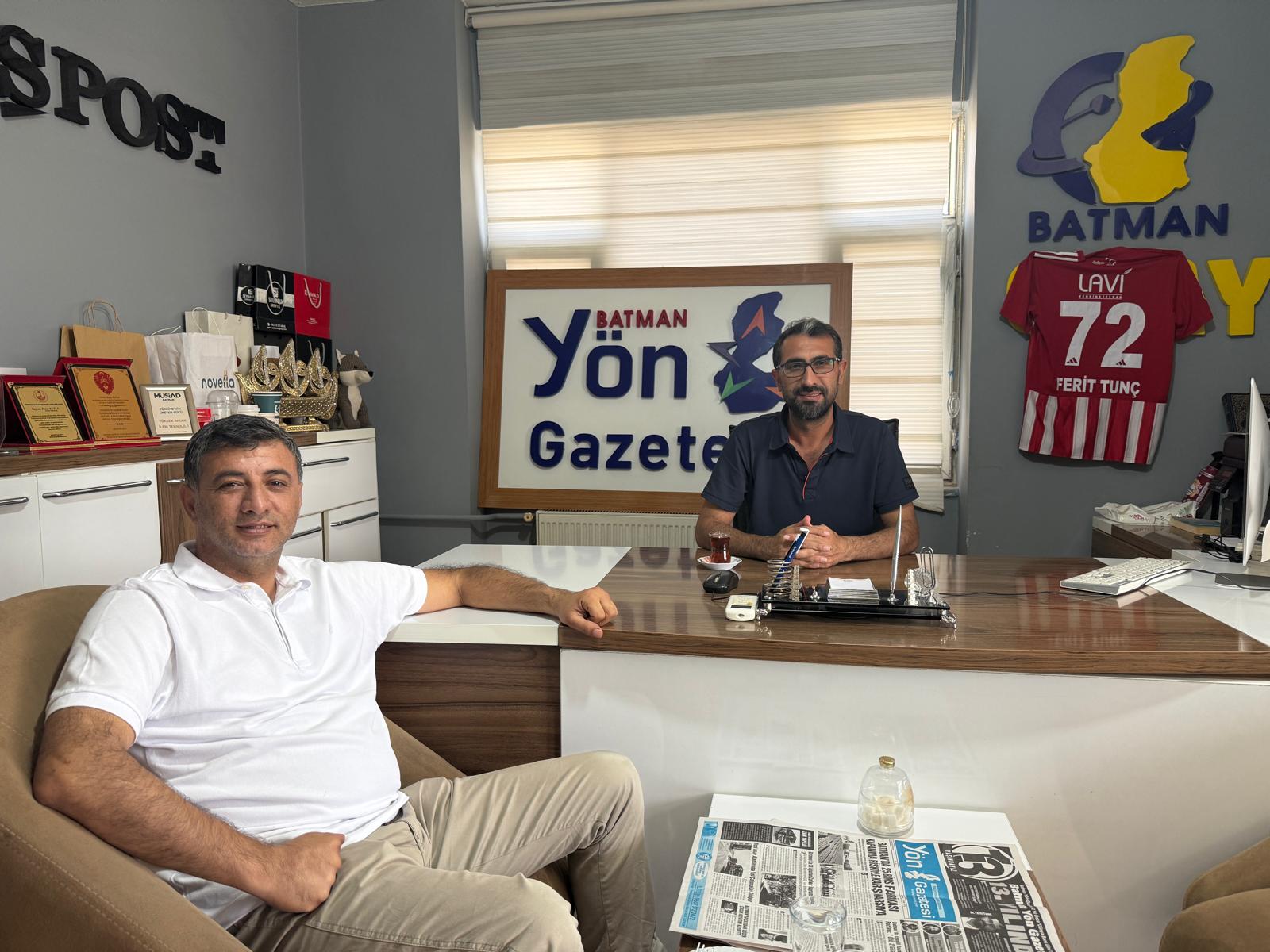 Zahireciler Kooperatifi’nden Yön Gazetesine 13. Yıl Ziyareti