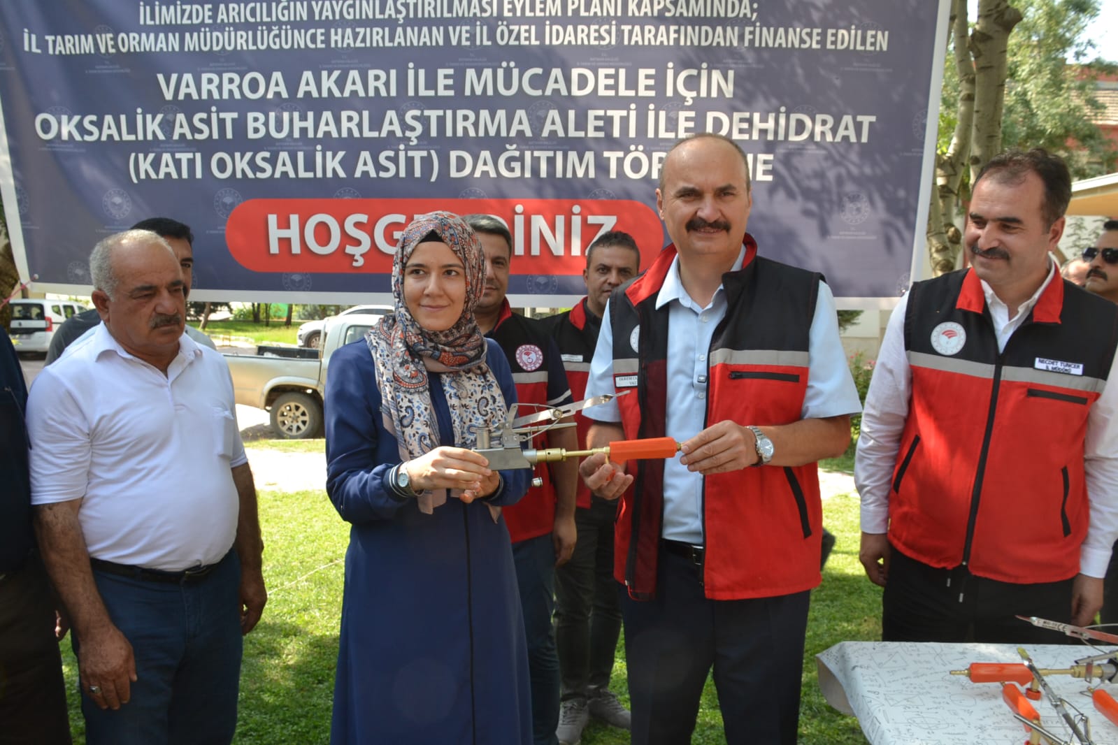 Batman’da Arıcılara Oksalik Asit Buharlaştırma Cihazı Desteği