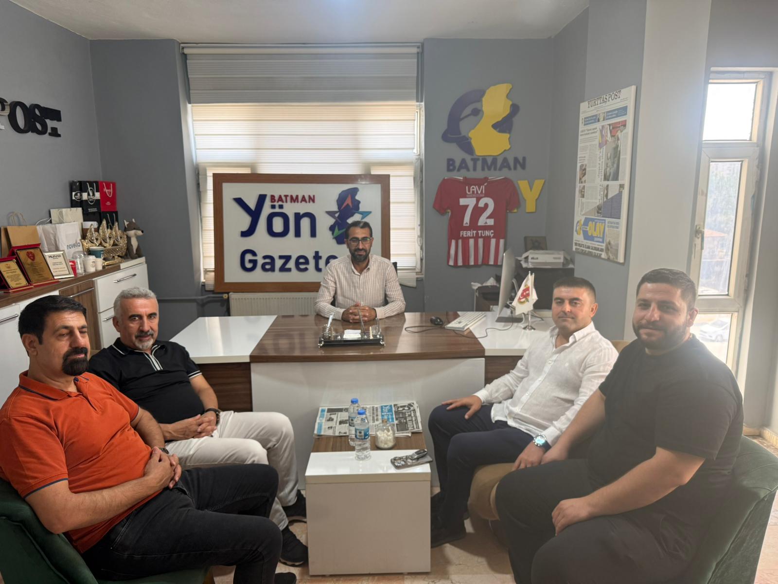 Tımoklular Derneği’nden Gazetemize Ziyaret