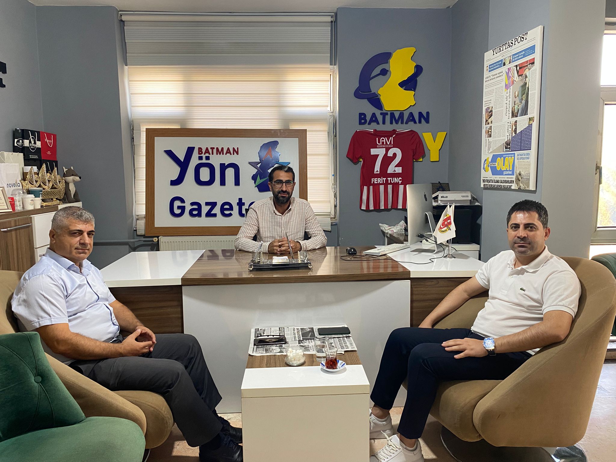 BATGEV’den Gazetemize 13. Yıl Ziyareti