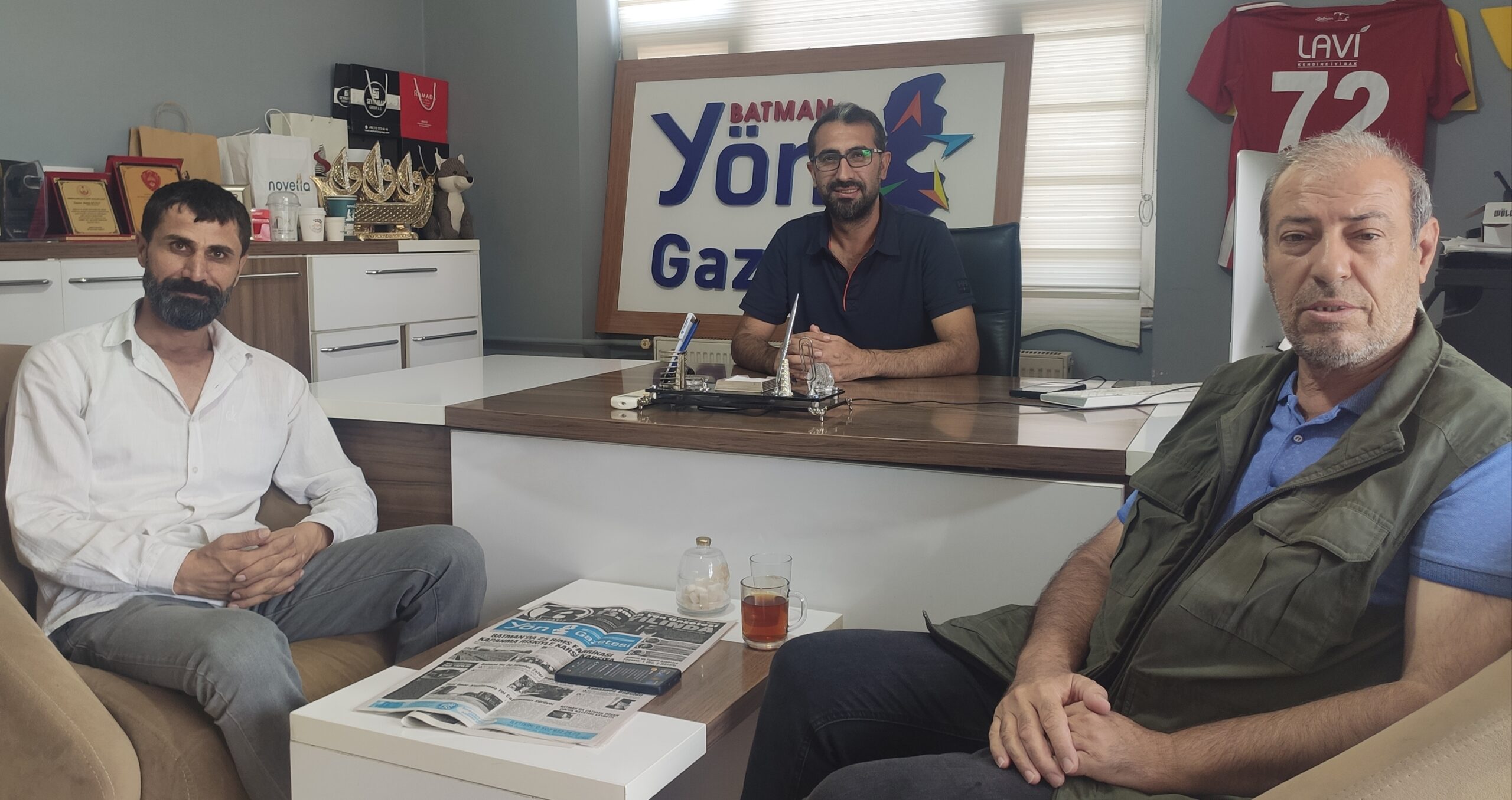 Olay Gazetesi’nden Yön Gazetesi’ne 13. Yıl Ziyareti