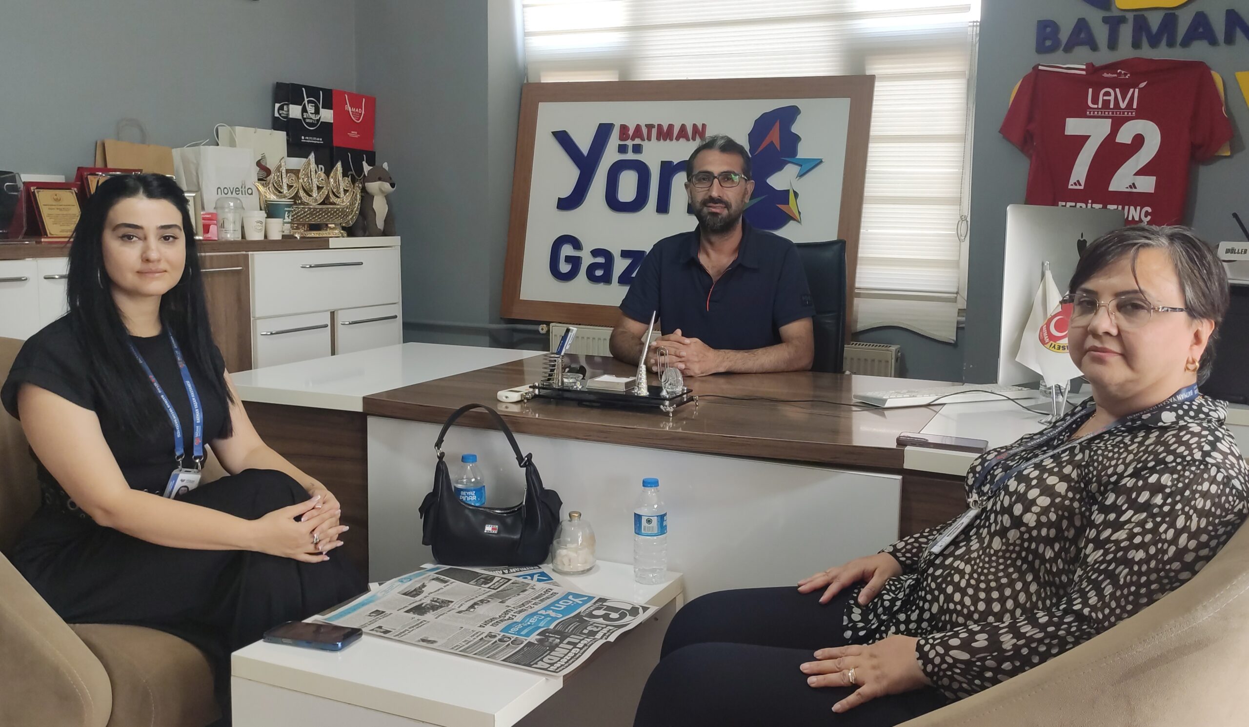 Batman Özel Yaşam Hastanesi’nden Yön Gazetesine 13. Yıl Ziyareti