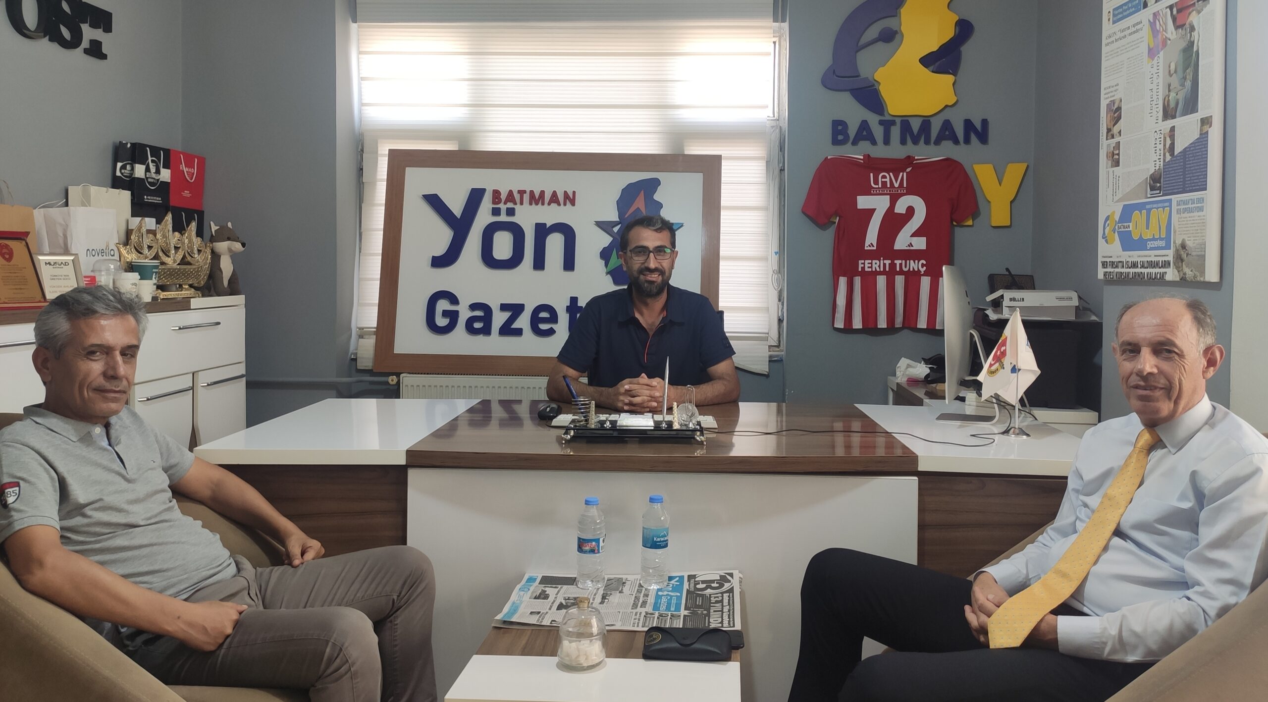 Valilik Basınından Gazetemize 13. Yıl Ziyareti