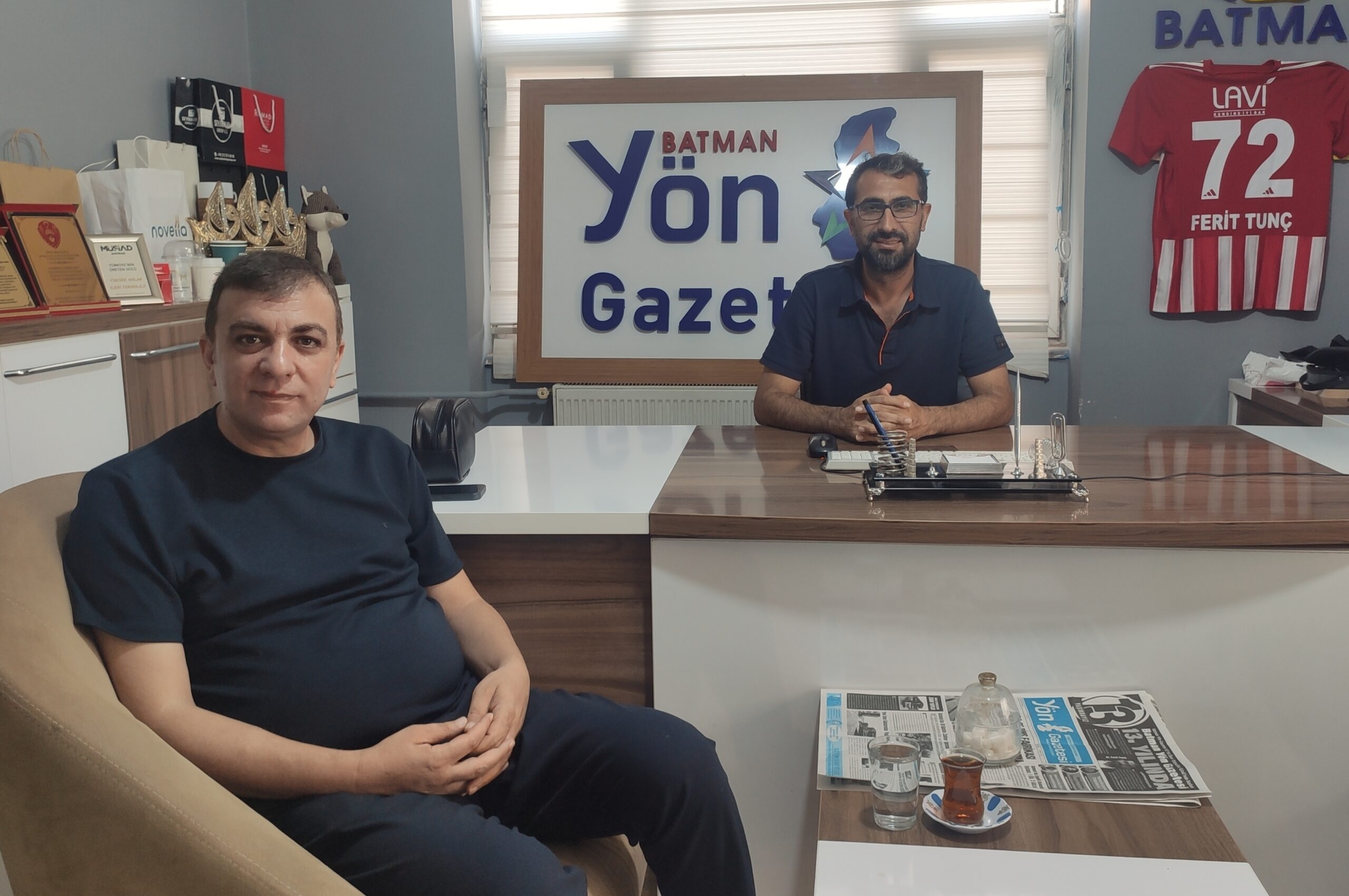 AK Parti MKYK Üyesi Murat Çiçek’ten Gazetemize Ziyaret