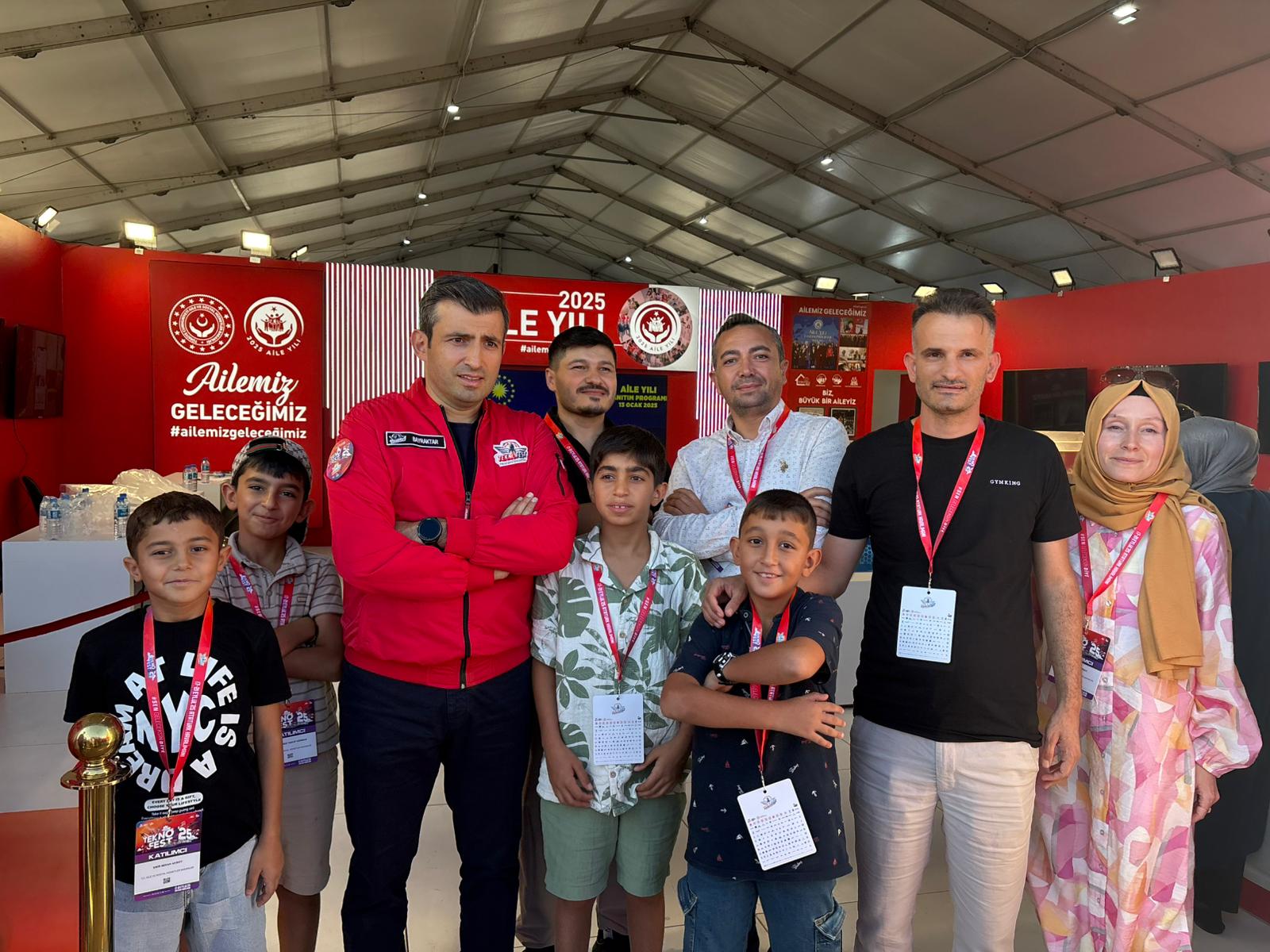 Batmanlı çocuklar TEKNOFEST’te yer aldı