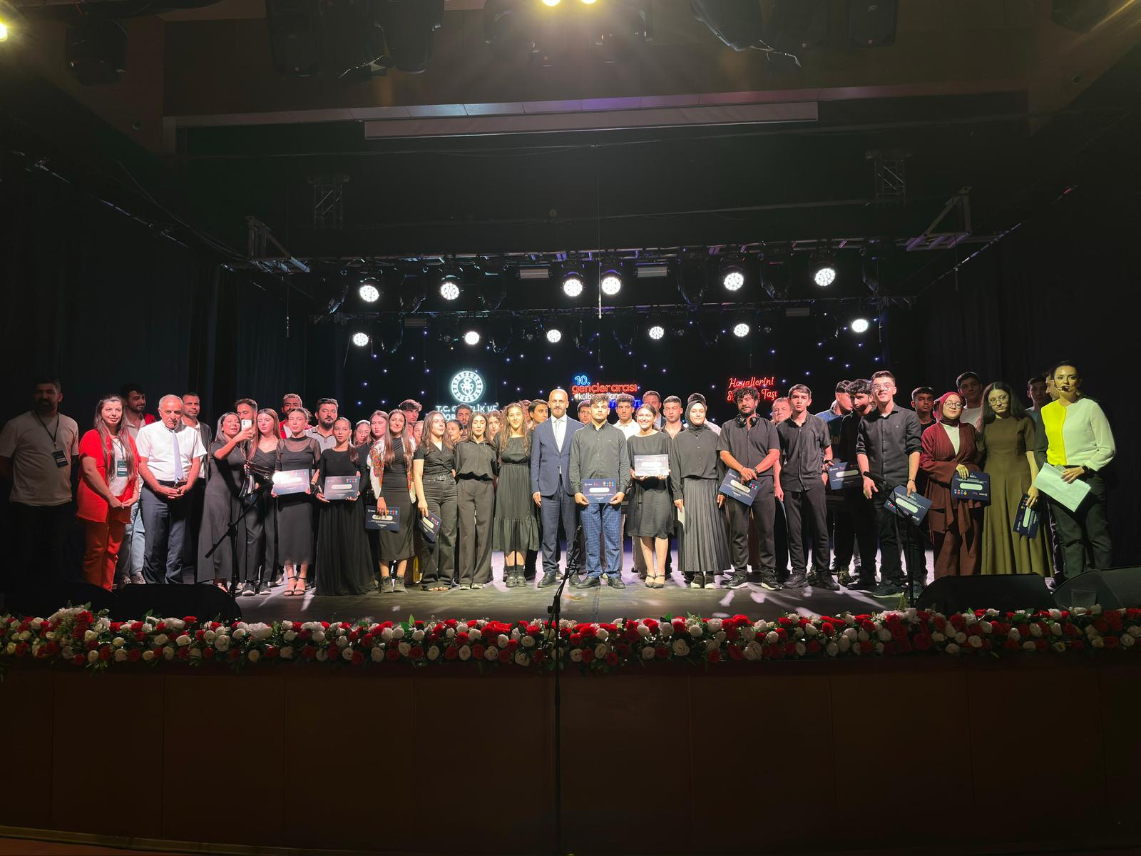 Batman’da 10. Tiyatro Yarışması Bölge Finali Gerçekleştirildi