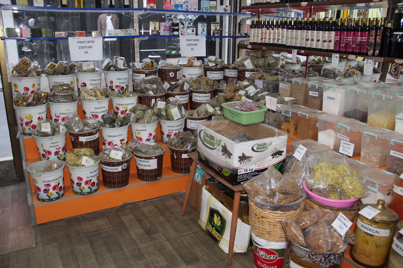 Aktarlarda kışa hazırlık başladı