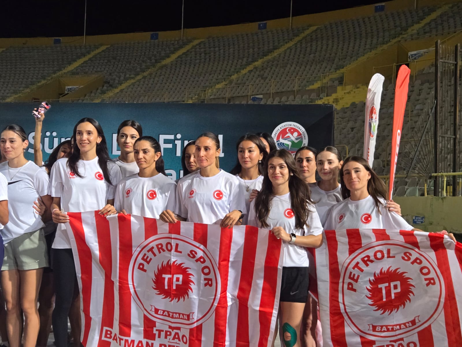 Batman Petrolspor Atletizm Takımı Süper Lig’de 3. Oldu