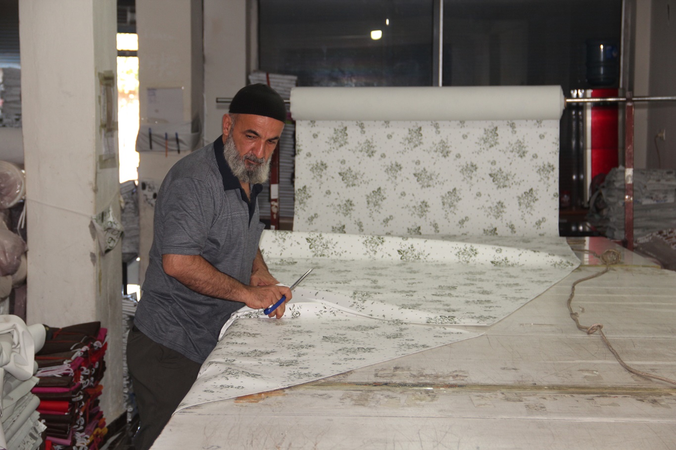 32 Yıldır Sofra Bezi Üretiyor