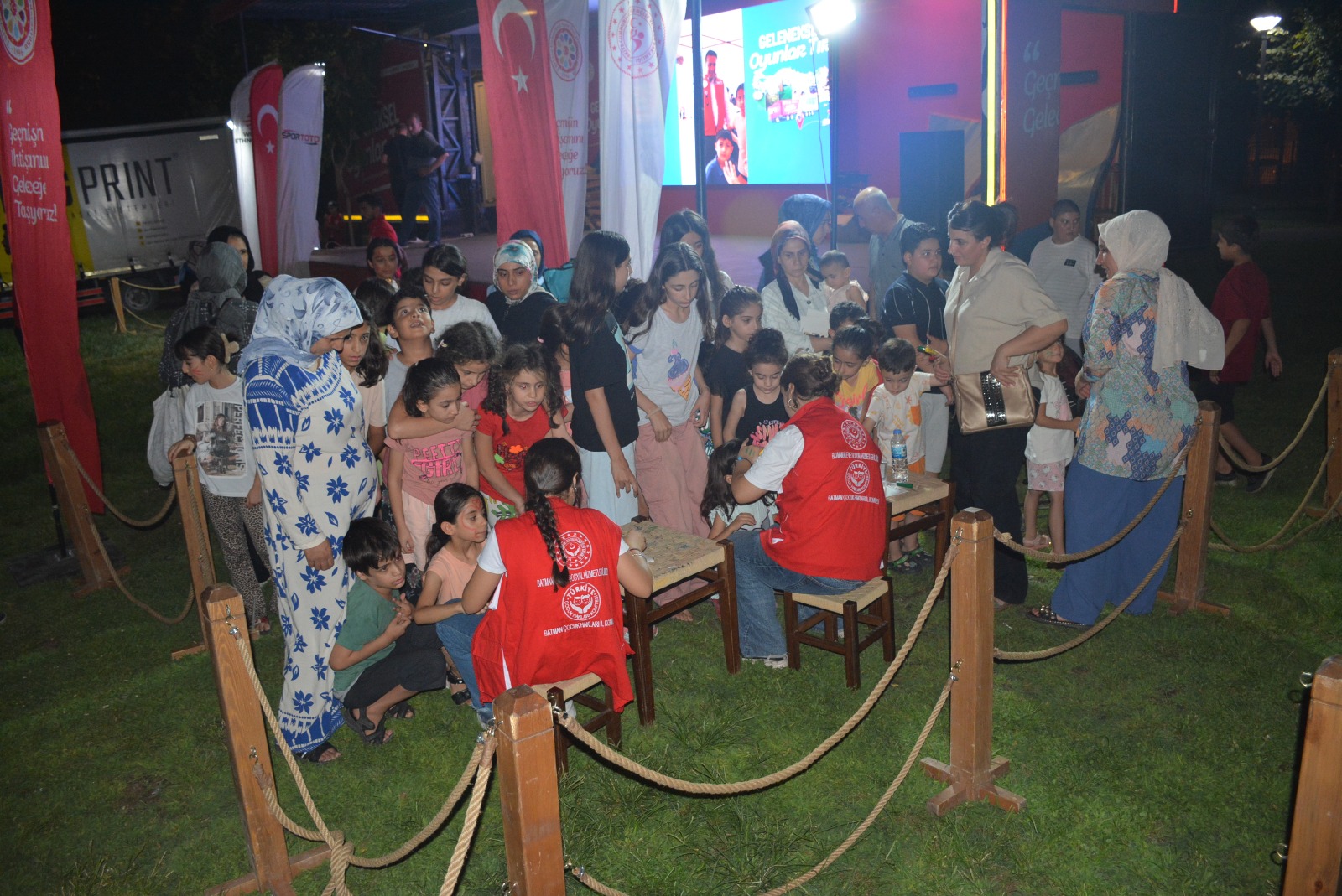 Çocuklar Gönüllerince Eğlendi