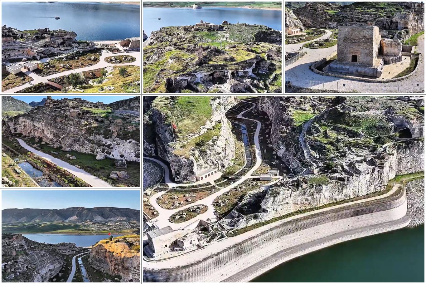 Hasankeyf’te Şaab Vadisi ve Küçük Saray İlgi Çekiyor