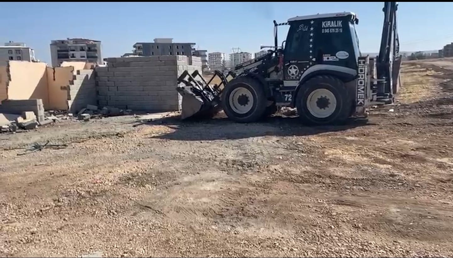 Kaçak Yapılar Yıkılıyor