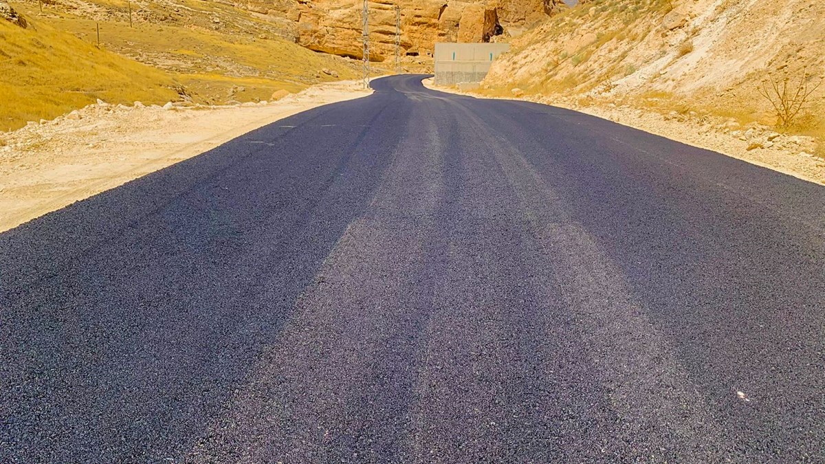 Şaab Vadisi Yolu Asfaltlandı