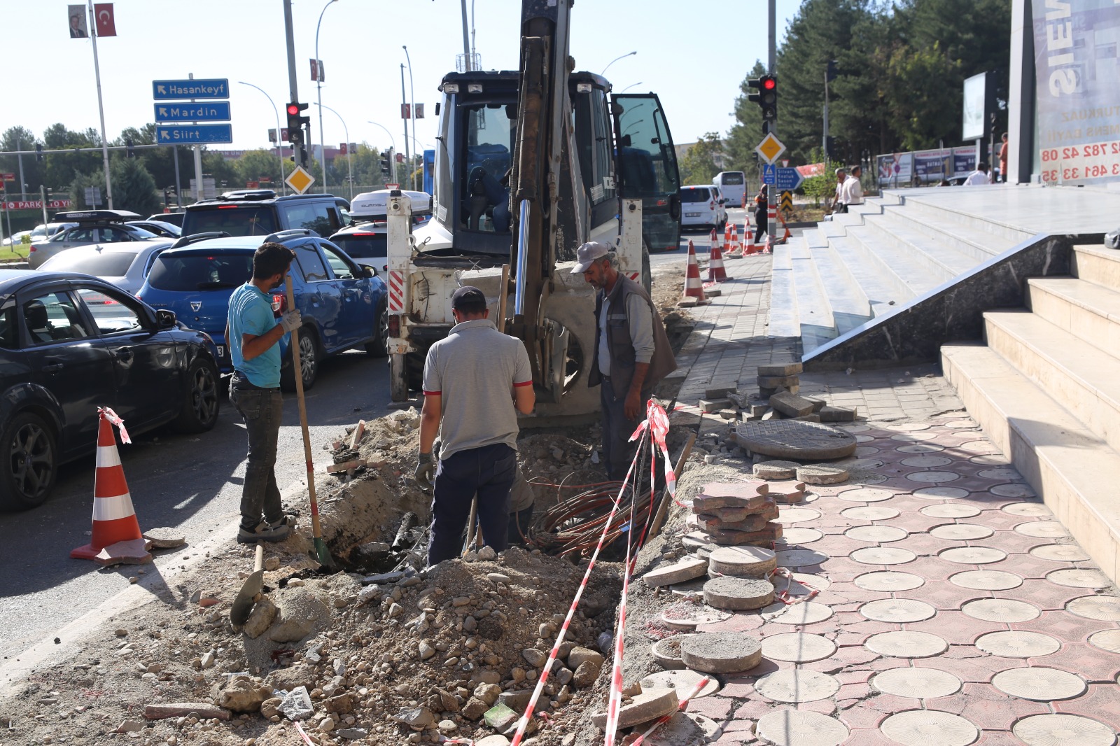 Batman’da Yol Genişletme Çalışması
