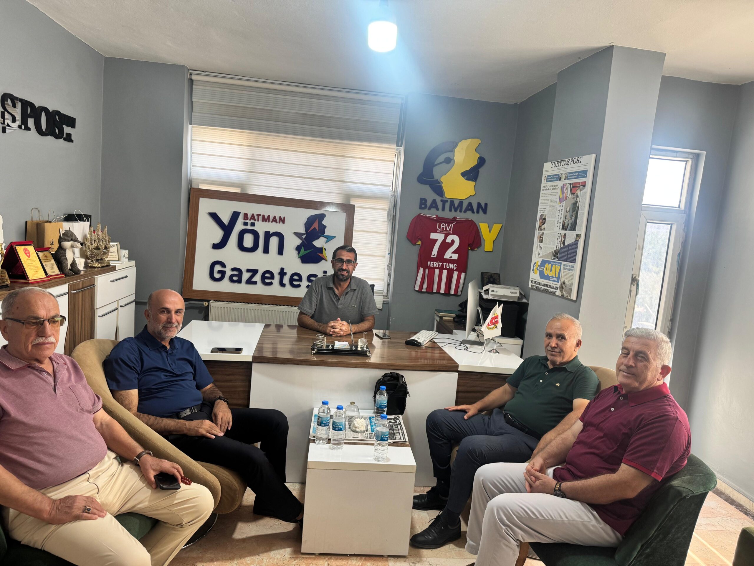 Ziver Özdemir’den Gazetemize Ziyaret