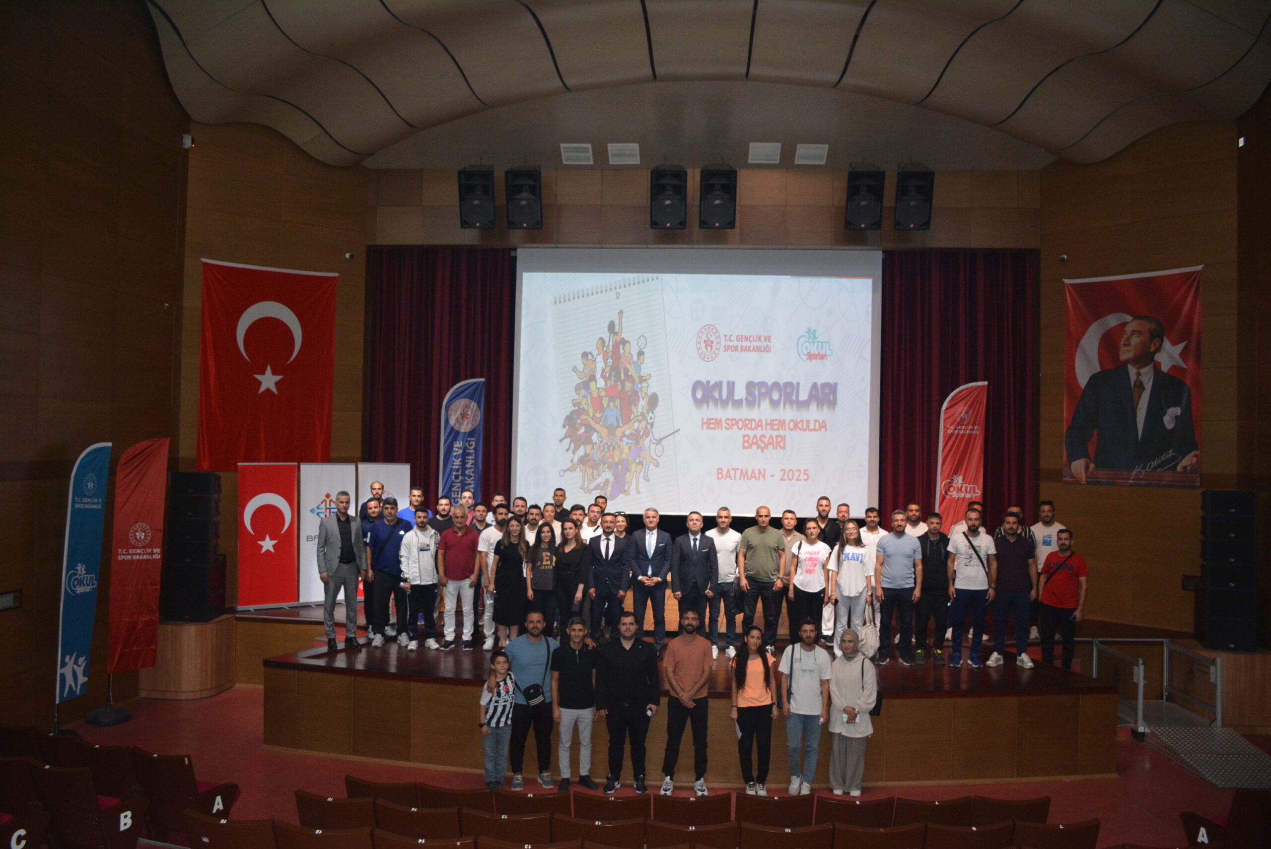 Batman’da Okul Sporlarına 280 Okul Katıldı