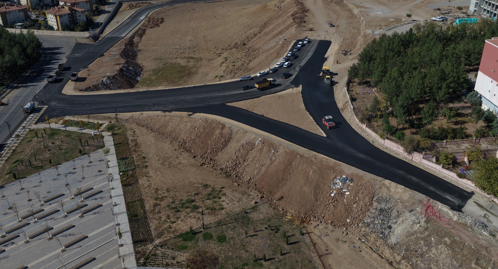 Batman’da 8 Kilometrelik Yeni Yol Çalışması Tamamlandı