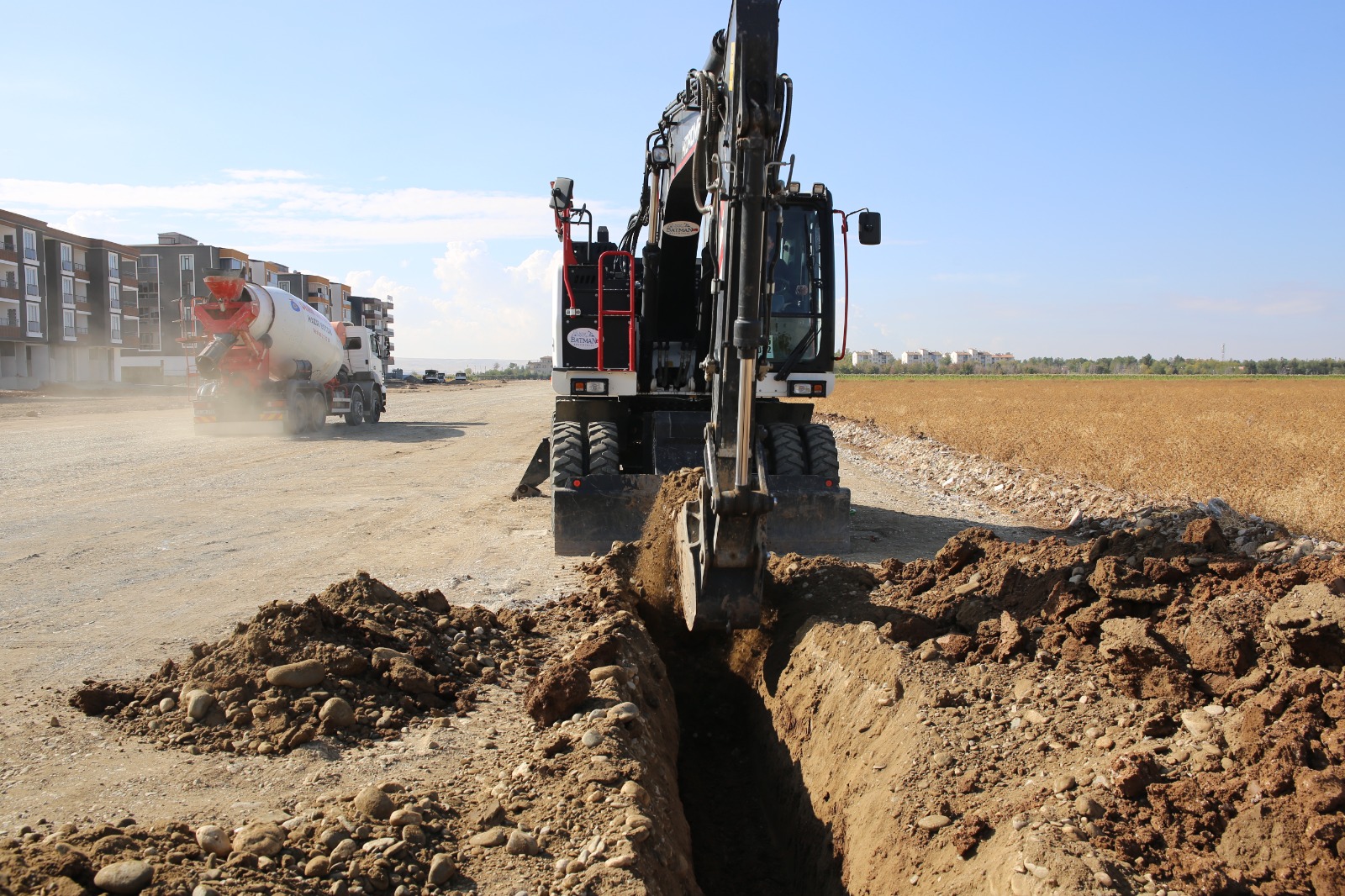 Recep Tayyip Erdoğan Bulvarı’nda Altyapı Çalışmaları Devam Ediyor