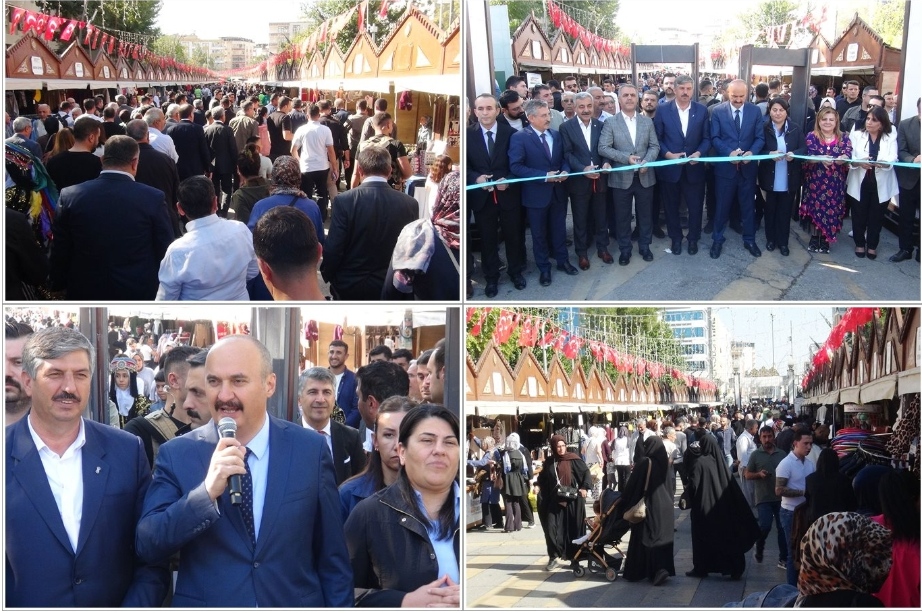 Batman’da Tekstil ve Hediyelik Eşya Fuarı Açıldı