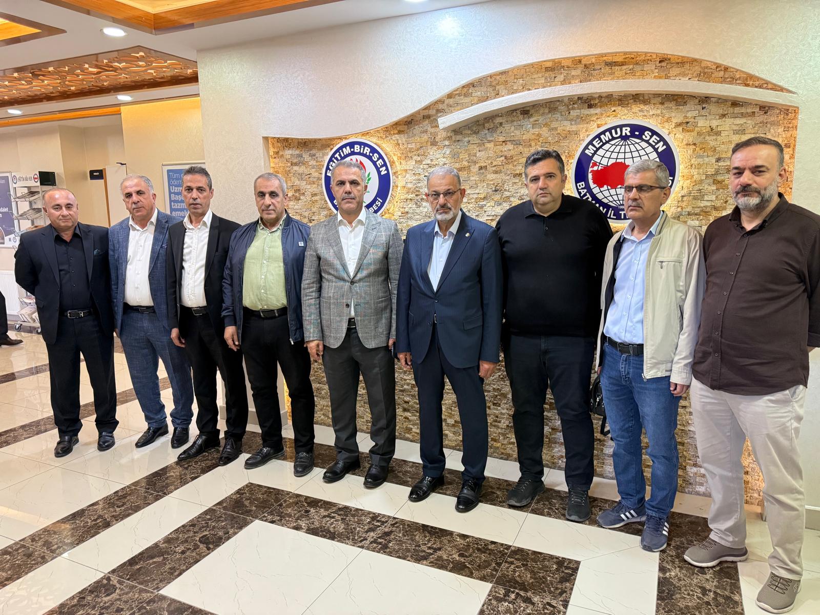 Şansi, Emekli Memur-Sen’e Üye Oldu