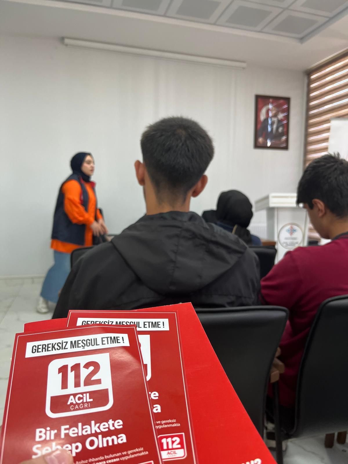 Batman 112’den Öğrencilere Acil Çağrı Farkındalığı Eğitimi