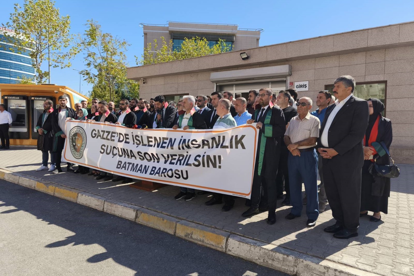 Batman Barosu, İsrail’e Karşı Suç Duyurusunda Bulundu
