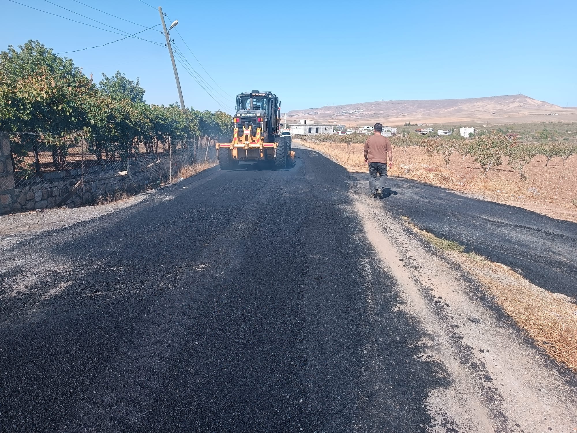 69 Kilometrelik Köy Yolu Yenilendi