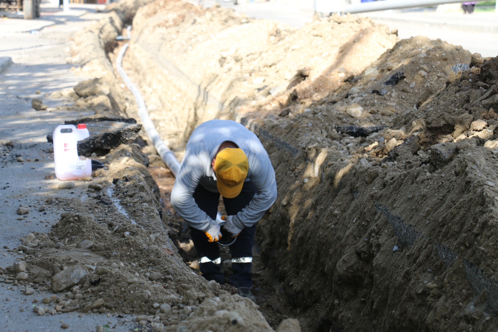 Çay Mahallesi’ne Yeni İçmesuyu Hattı