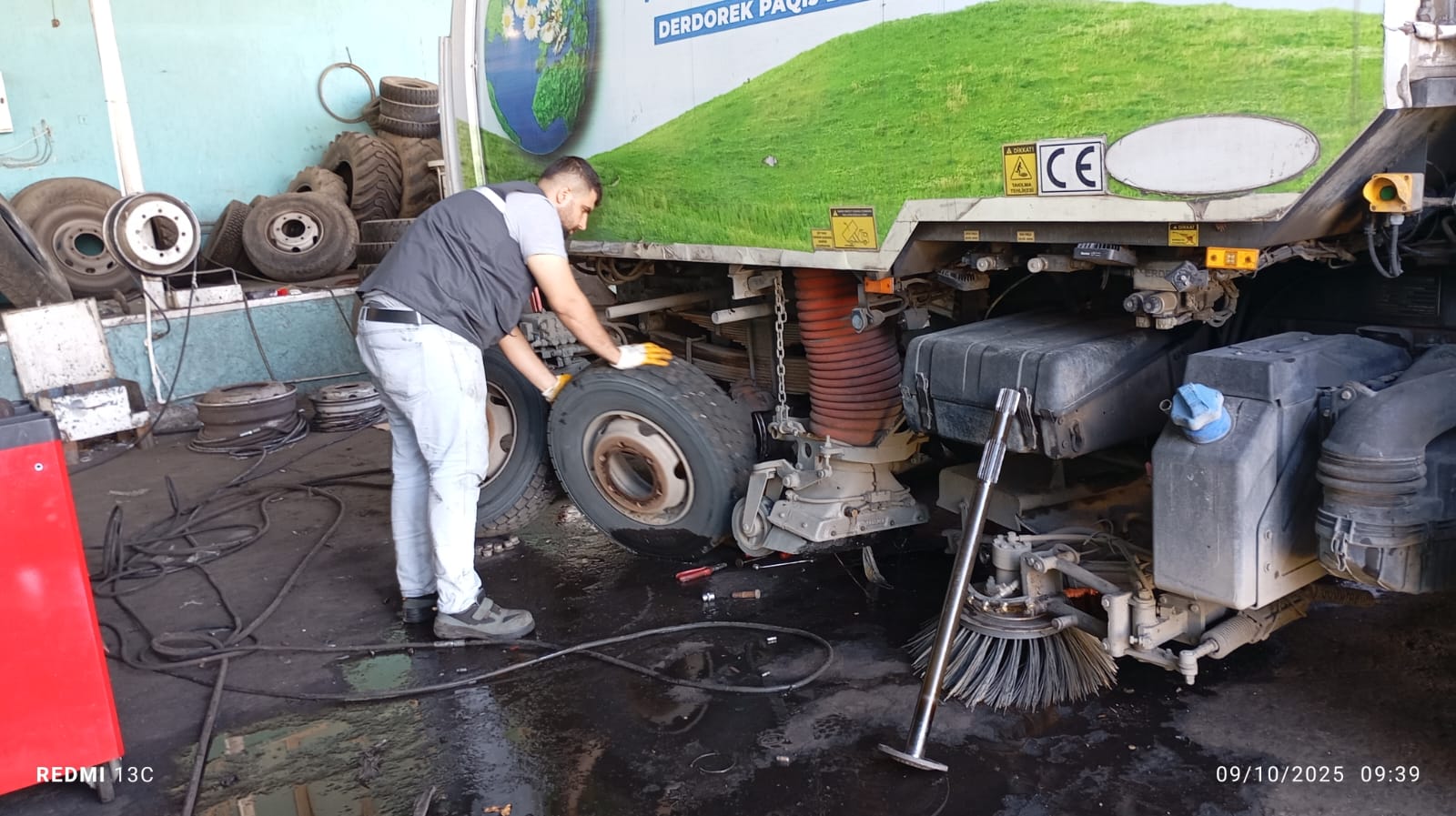 34 Ton Atık Lastiği Geri Dönüşüme Kazandırdı