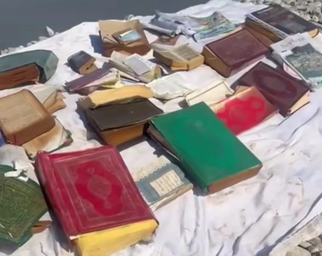 Batman Çayı Kıyısında Bulunan Dini Kitaplarla İlgili Soruşturma Başladı