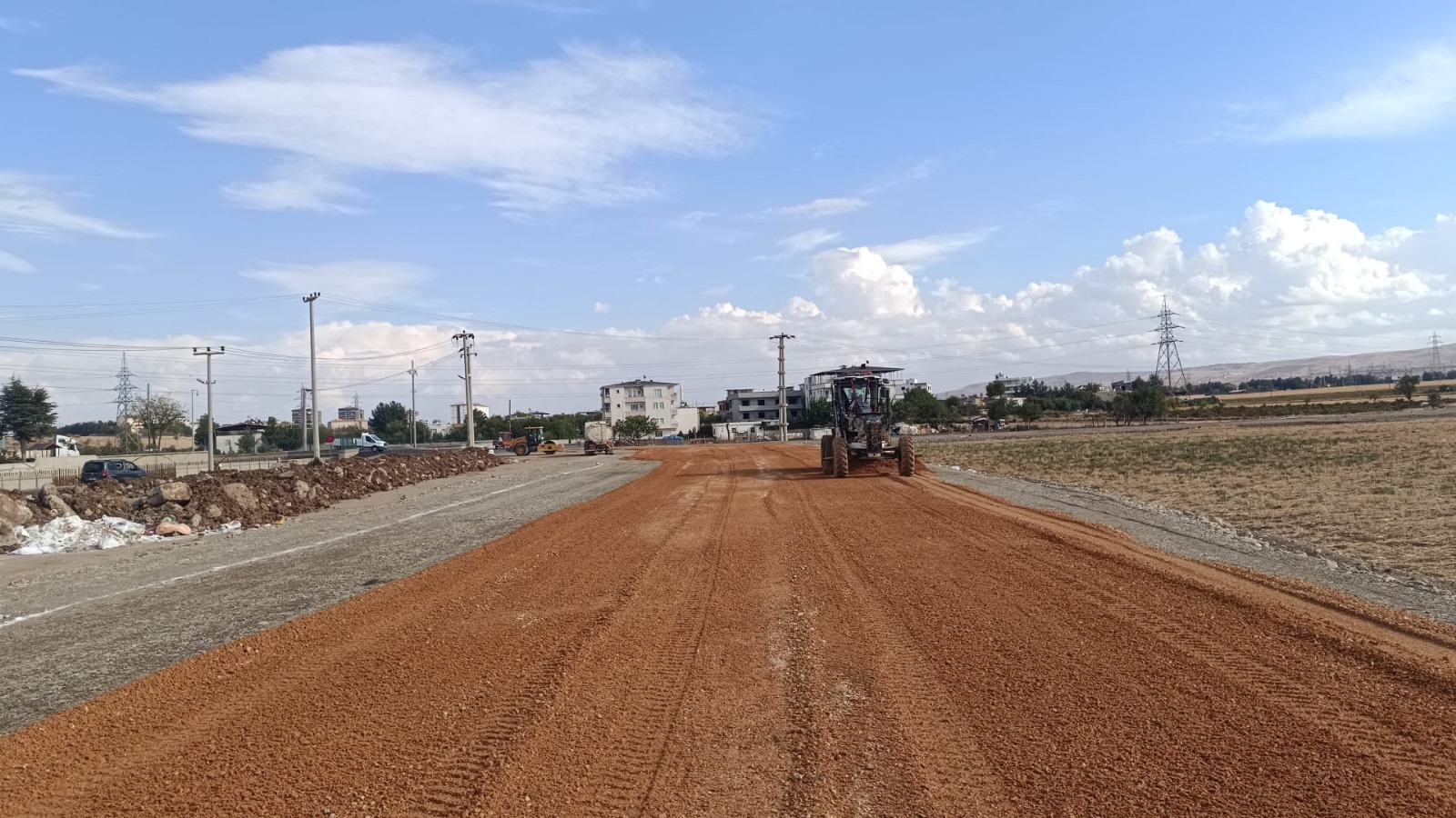Erköklü Bölgesine Yeni Bağlantı Yolu Yapılıyor