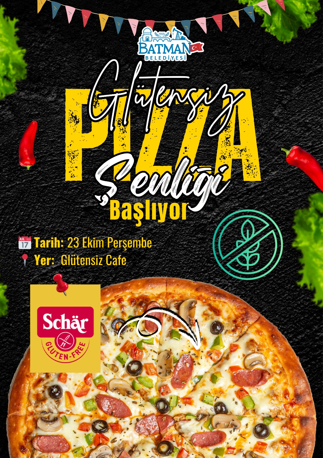 Batman’da Glütensiz Şenlik Düzenlenecek