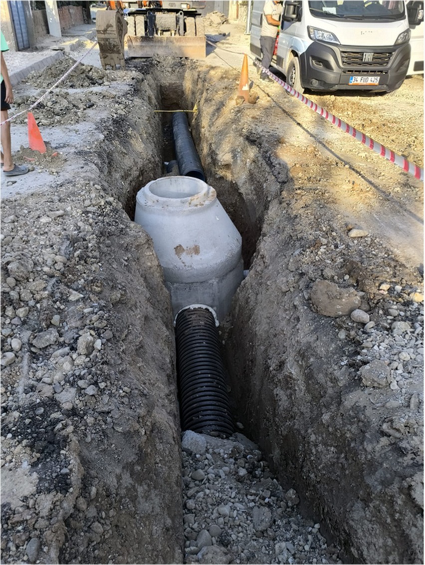 Kanalizasyon Çalışması Tamamlandı