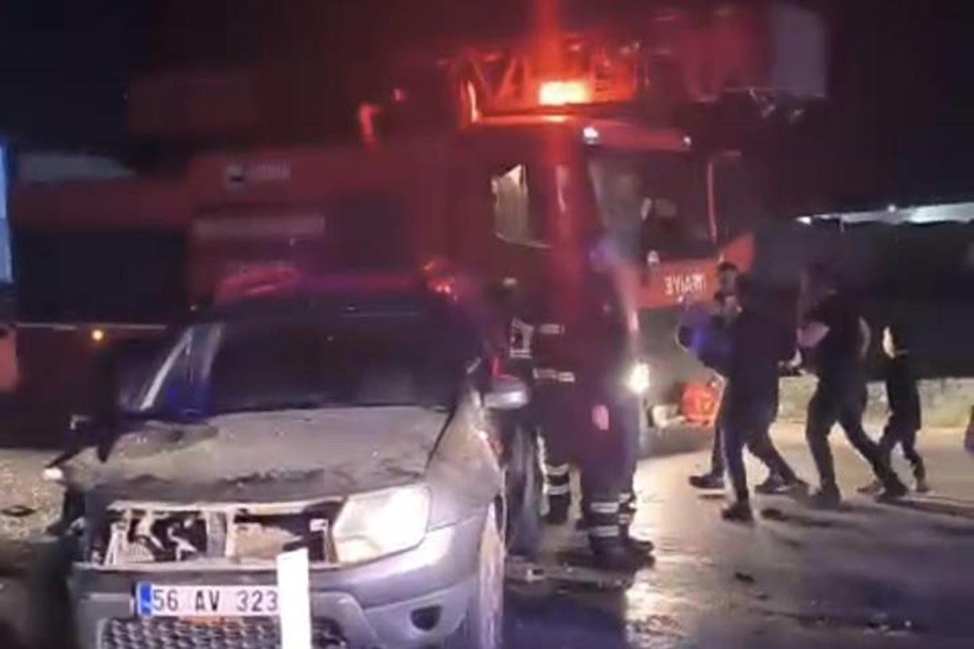 OSB yolunda trafik kazası: 1 ölü, 9 yaralı