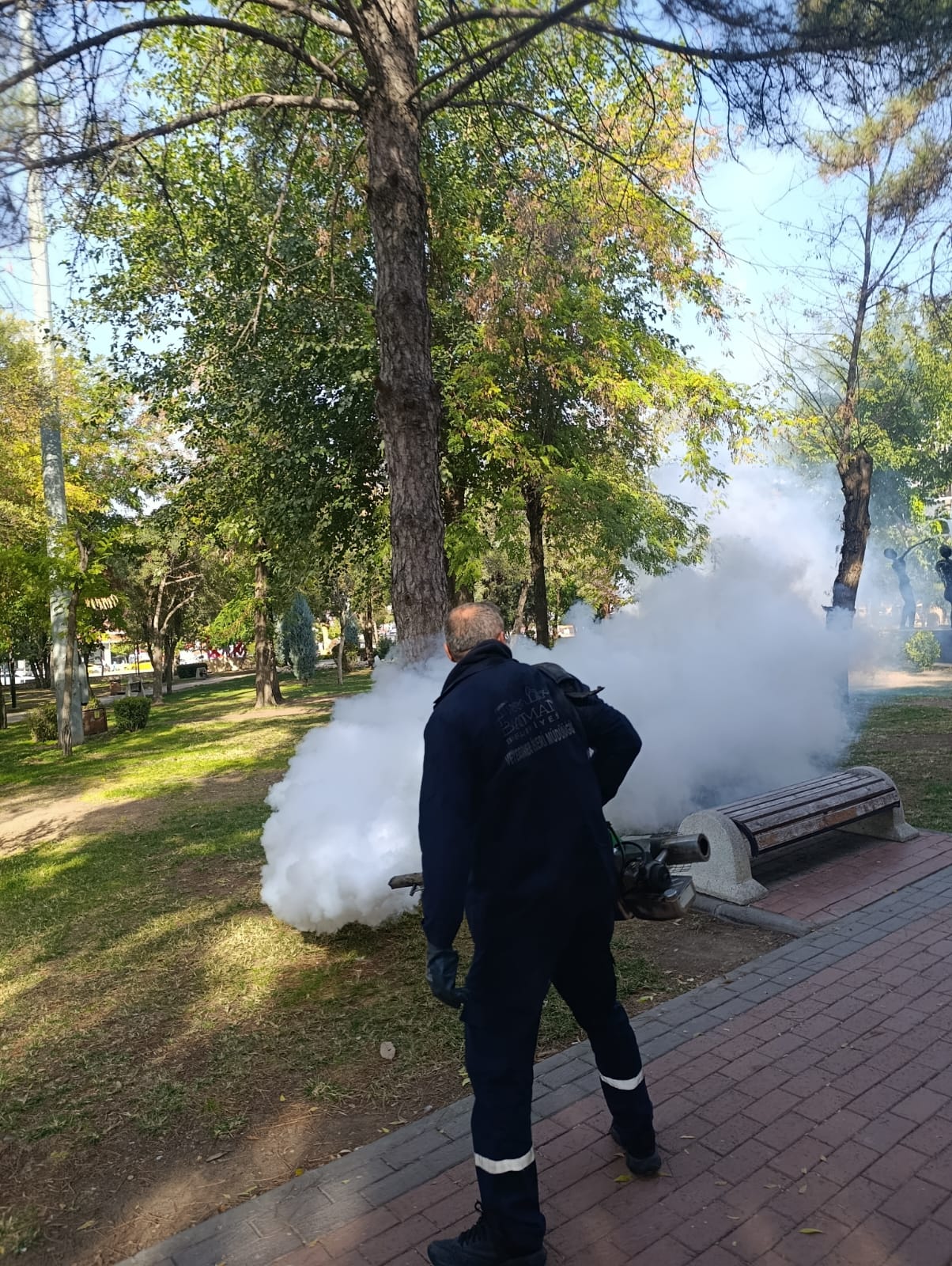 Kış Öncesi Altyapı İlaçlama Çalışmaları Sürüyor