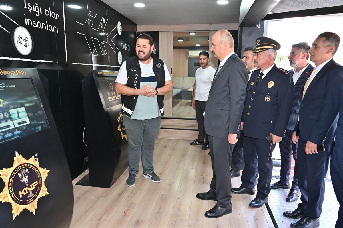 Konya’dan Batman’a Gelen “NARKO TIR” Vatandaşı Bilgilendiriyor