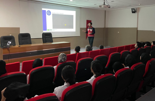 Öğrencilere madde bağımlılığı eğitimi