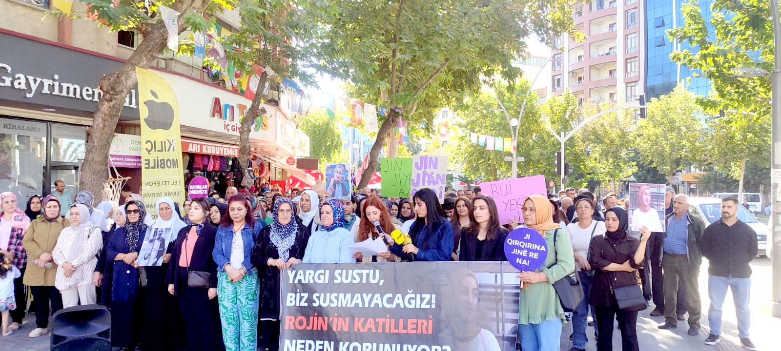 “Rojin’in Dosyası Kapanmasın” çağrısı