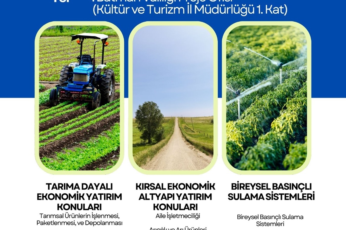 Tarım ve Kırsal Kalkınma Toplantısı Yapılacak