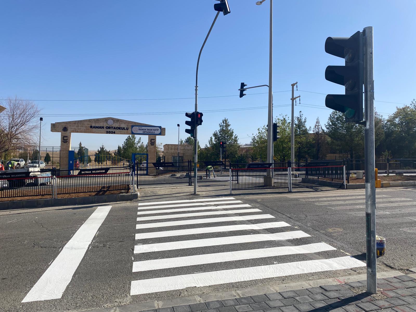 Batman’da İlk Kademeli Yaya Geçidi Uygulaması Başlatıldı