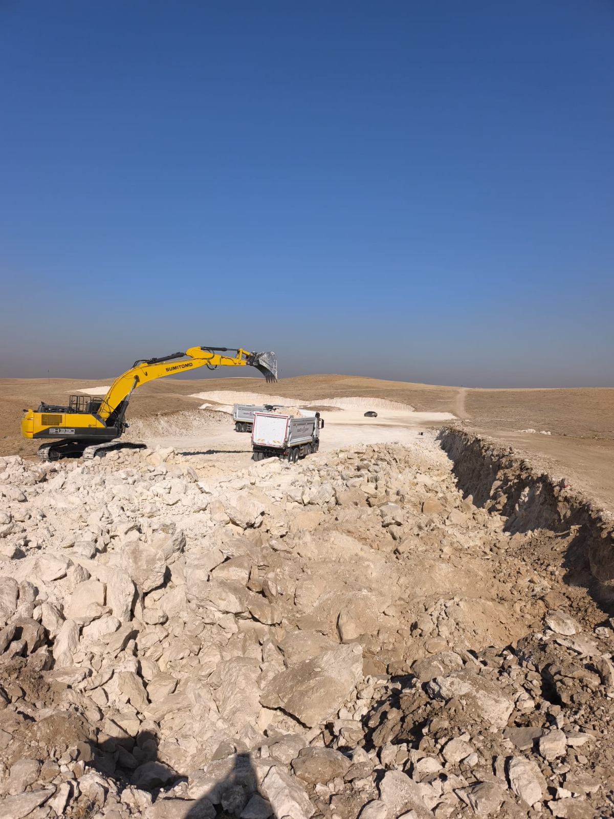 Oymataş OSB’de Altyapı Çalışmaları Sürüyor