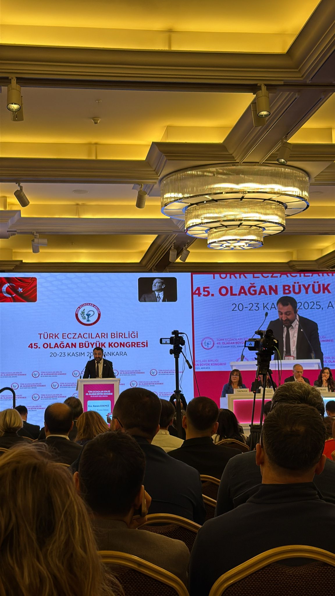 Batmanlı Eczacı Edemci, Türk Eczacıları Birliği Merkez Heyeti Denetleme Kurulu’na Seçildi