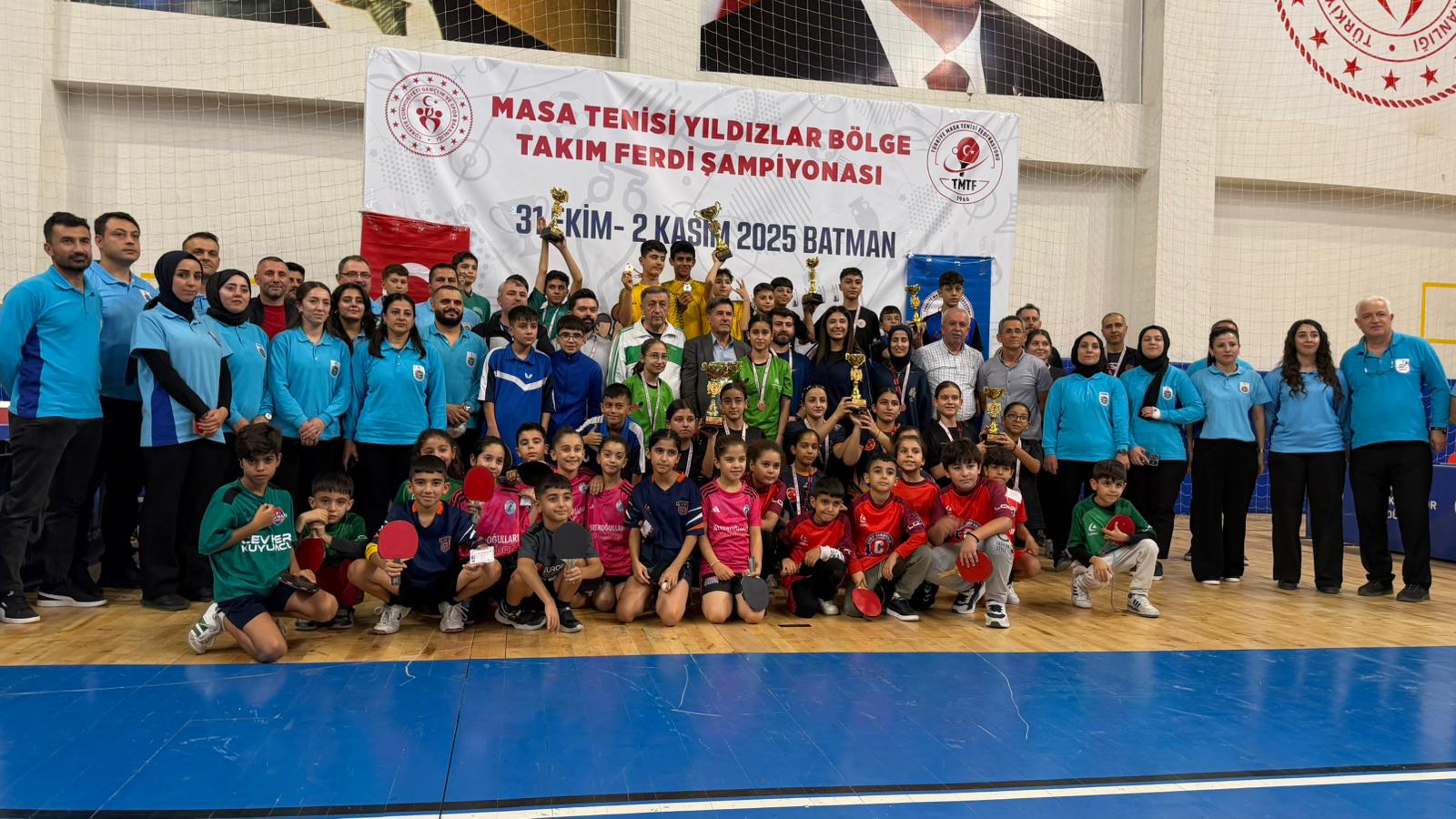 23 İlden 300 Sporcu Batman’da Buluştu